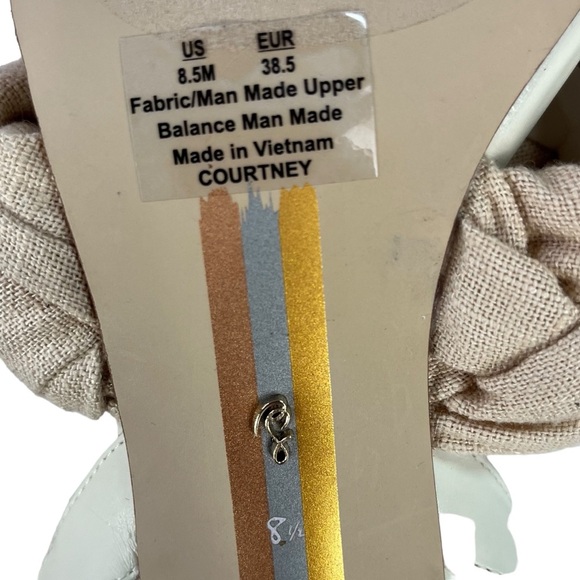 Sam Edelman Courtney Fabric Braided Ankl Stap Sandals Womens Size‎ 8.5 - Picture 12 of 14